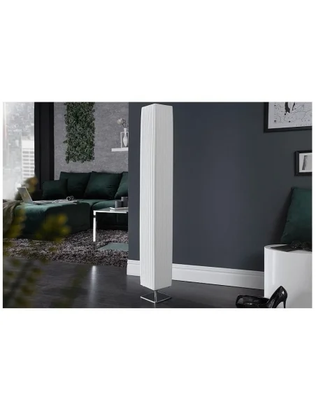 Stojací lampa Paříž bílá 120cm