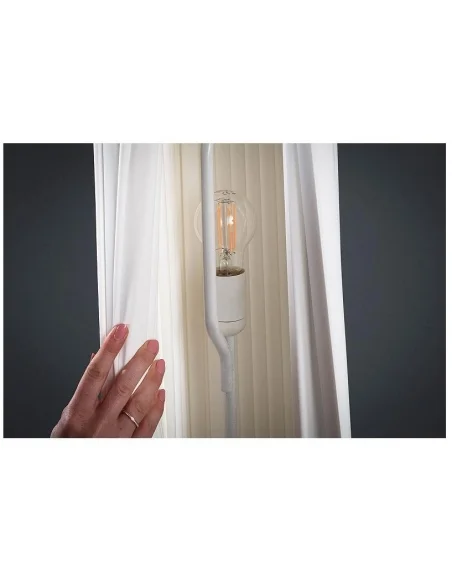 Stojací lampa Paříž bílá 120cm