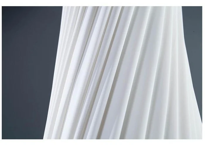 Stojací lampa Paříž bílá 160cm