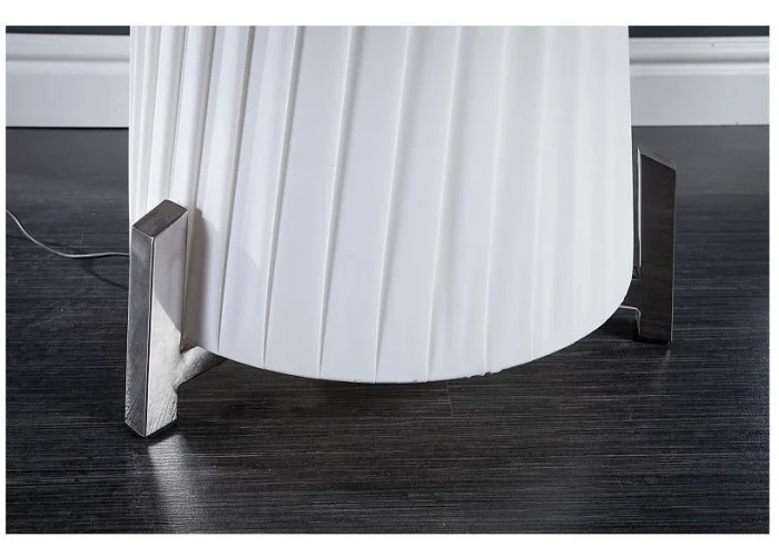 Stojací lampa Paříž bílá 160cm