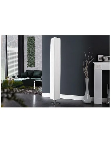 Stojací lampa Paříž bílá 160cm