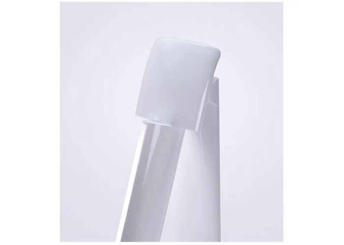 Solight LED stolní lampička stmívatelná, 12W, volba teploty světla, USB, bílý lesk