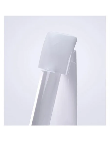 Solight LED stolní lampička stmívatelná, 12W, volba teploty světla, USB, bílý lesk