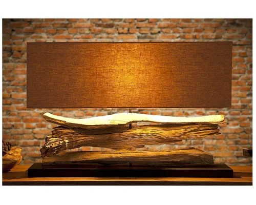Stolní lampa v přírodního dřevě Riverine