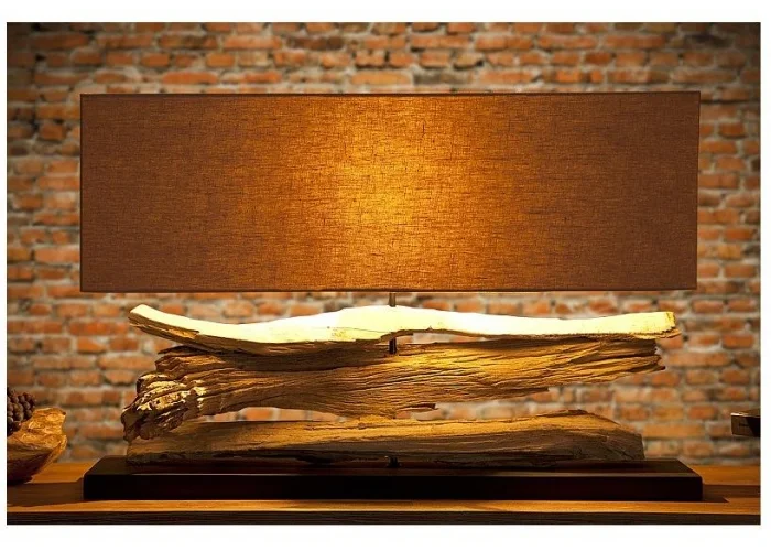 Stolní lampa v přírodního dřevě Riverine
