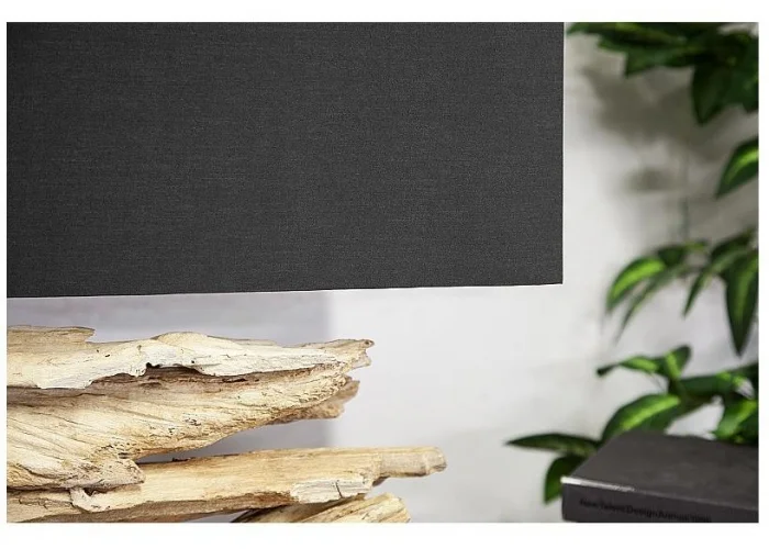 Stolní lampa v přírodního dřeva Riverine černá