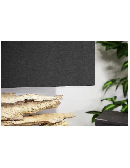 Stolní lampa v přírodního dřeva Riverine černá