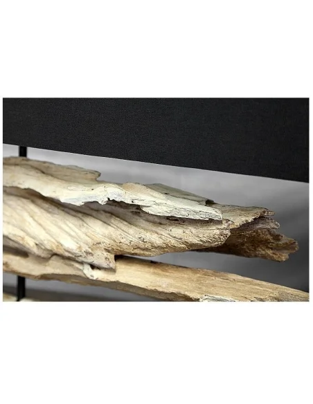 Stolní lampa v přírodního dřeva Riverine černá