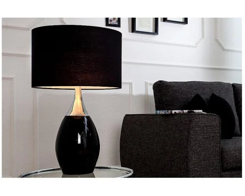 Stolní lampa Carla černá 60cm