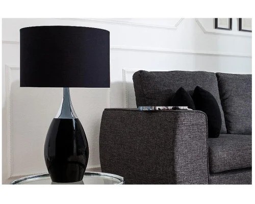 Stolní lampa Carla černá 60cm 2