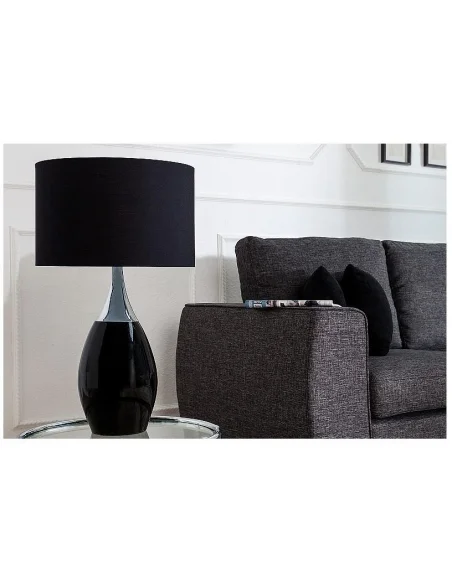 Stolní lampa Carla černá 60cm