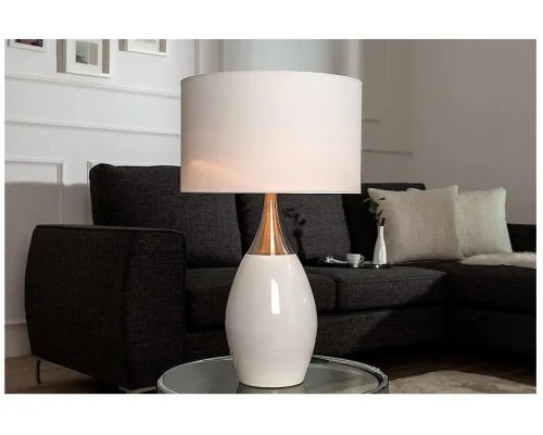 Stolní lampa Carla bílá 60cm 2