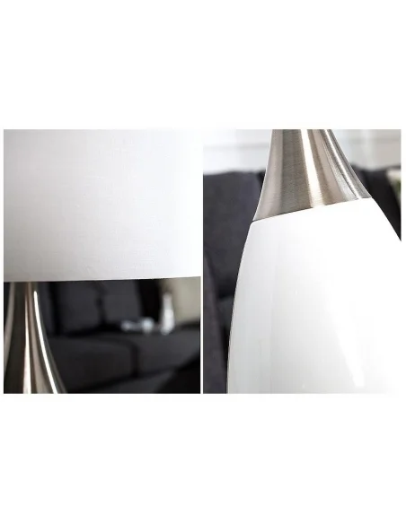 Stolní lampa Carla bílá 60cm