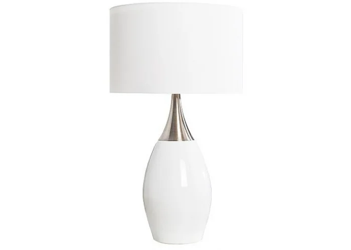 Stolní lampa Carla bílá 60cm