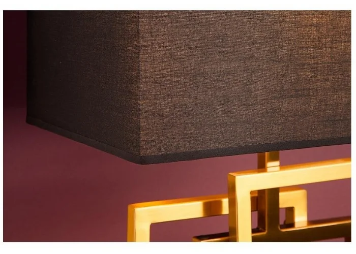 Stolní lampa Leonor zlatá 56cm