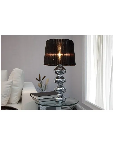 Stolní lampa Mia černá