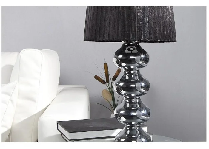 Stolní lampa Mia černá