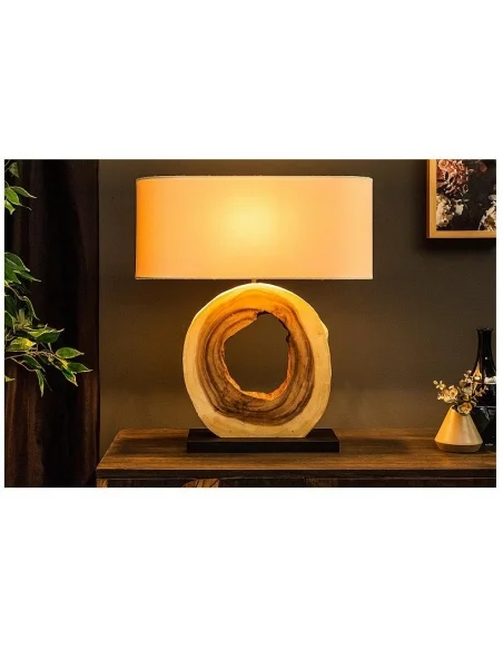 Stolní lampa OrganicArtwork Ořech 55cm