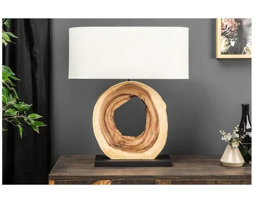 Stolní lampa OrganicArtwork Ořech 55cm 2