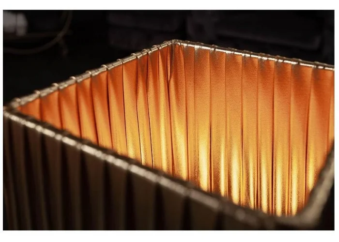 Stolní lampa Paříž zlatá 43cm