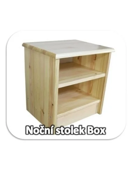 Noční stolek s policí