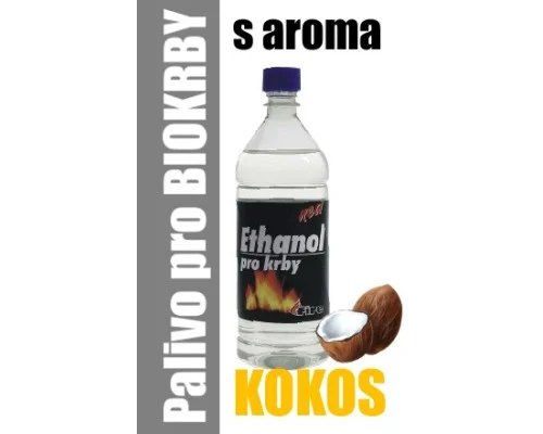 Palivo pro biokrby s aroma KOKOS -1L