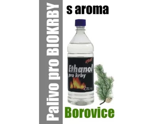 Palivo pro biokrby s aroma BOROVICE -1L