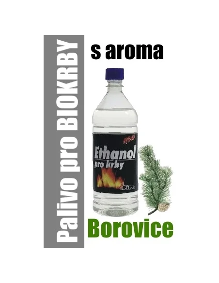 Palivo pro biokrby s aroma BOROVICE -1L