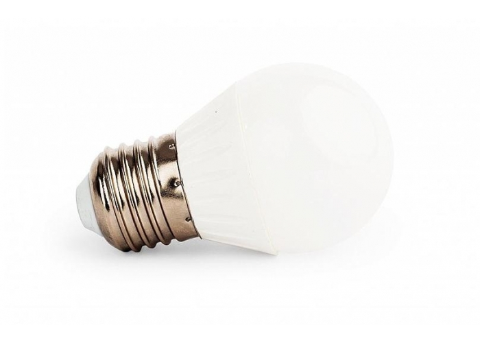 LED žárovka - Berge - E27 - 7W - 630Lm - koule - neutrální bílá