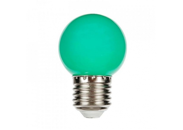 SPECTRUM LED žárovka koule - Berge - SMD 2835 - E27 - 1W - 230V - zelená