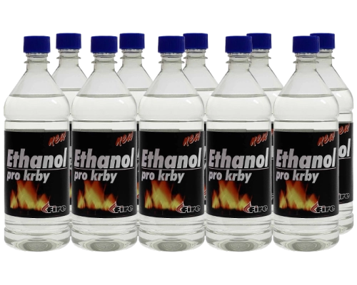 Bioethanol pro Biokrby 10L výhodná cena, 10x1L paliva 2