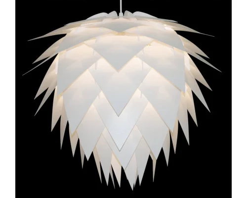 Lampa Estela trojúhelníková - závěsná - lustr - bílá 2