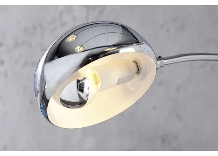 Stojací lampa Pět Světel - chrom